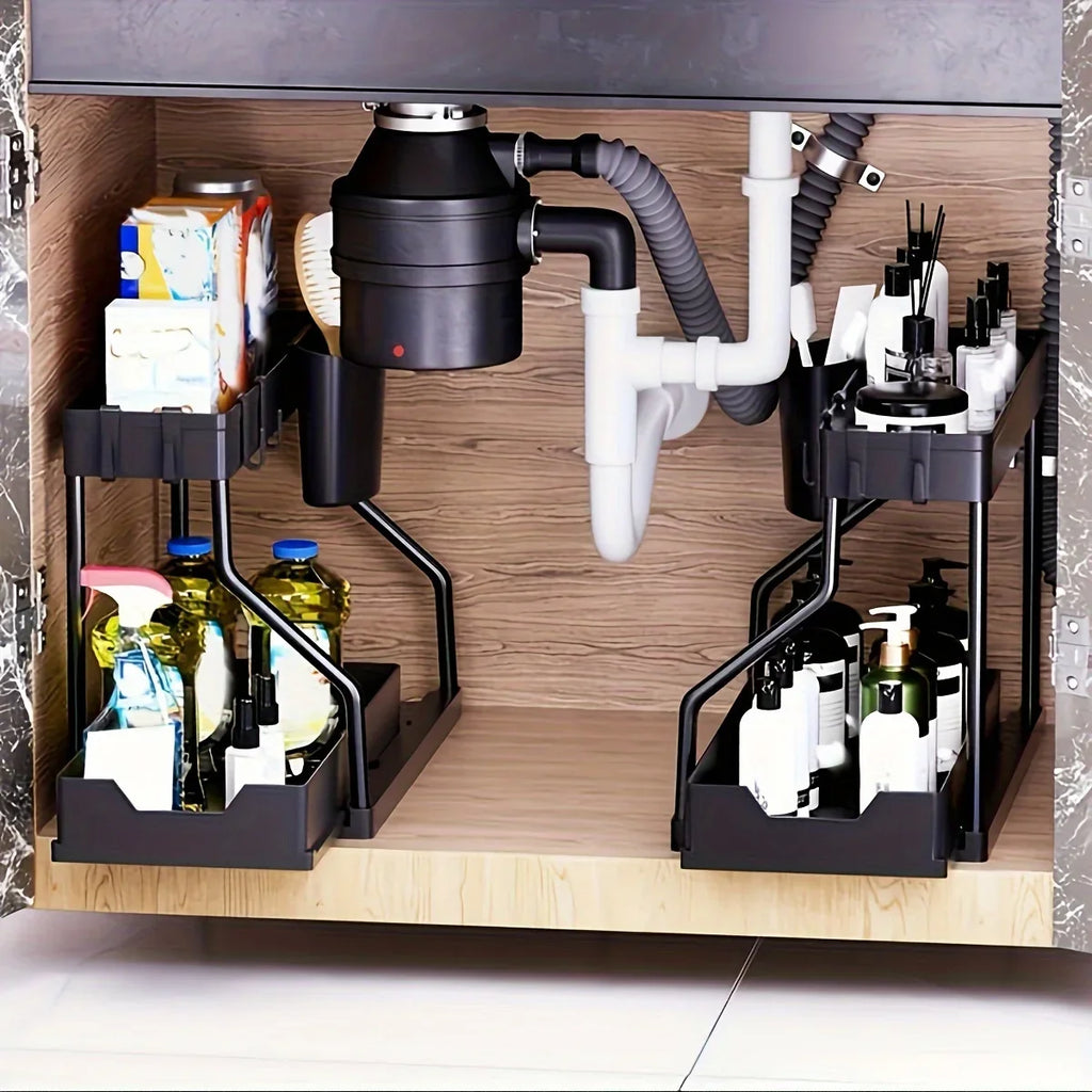 2-Tier Under Sink Organizer | Nestify