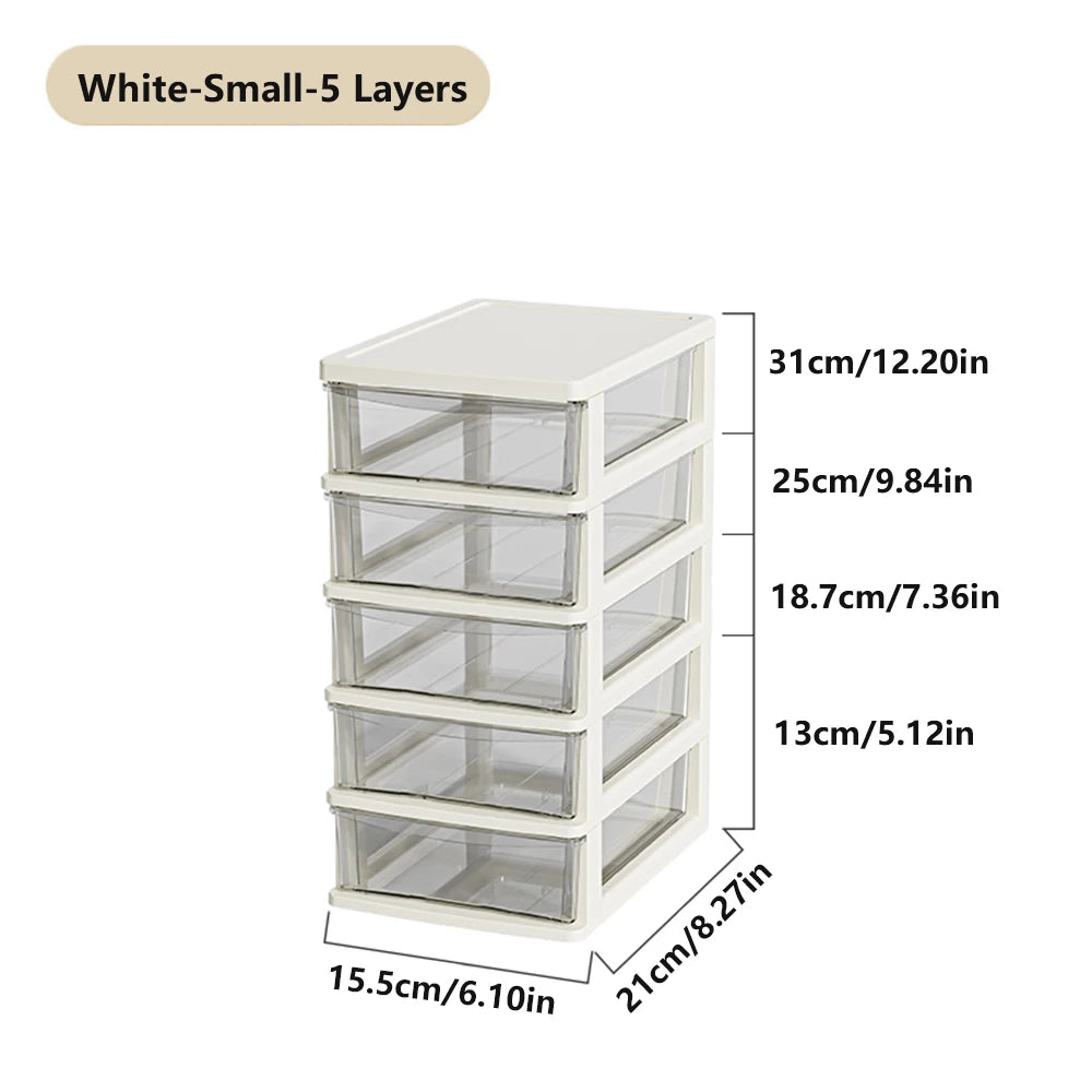 2-6 Layer Desktop Storage Box | Nestify