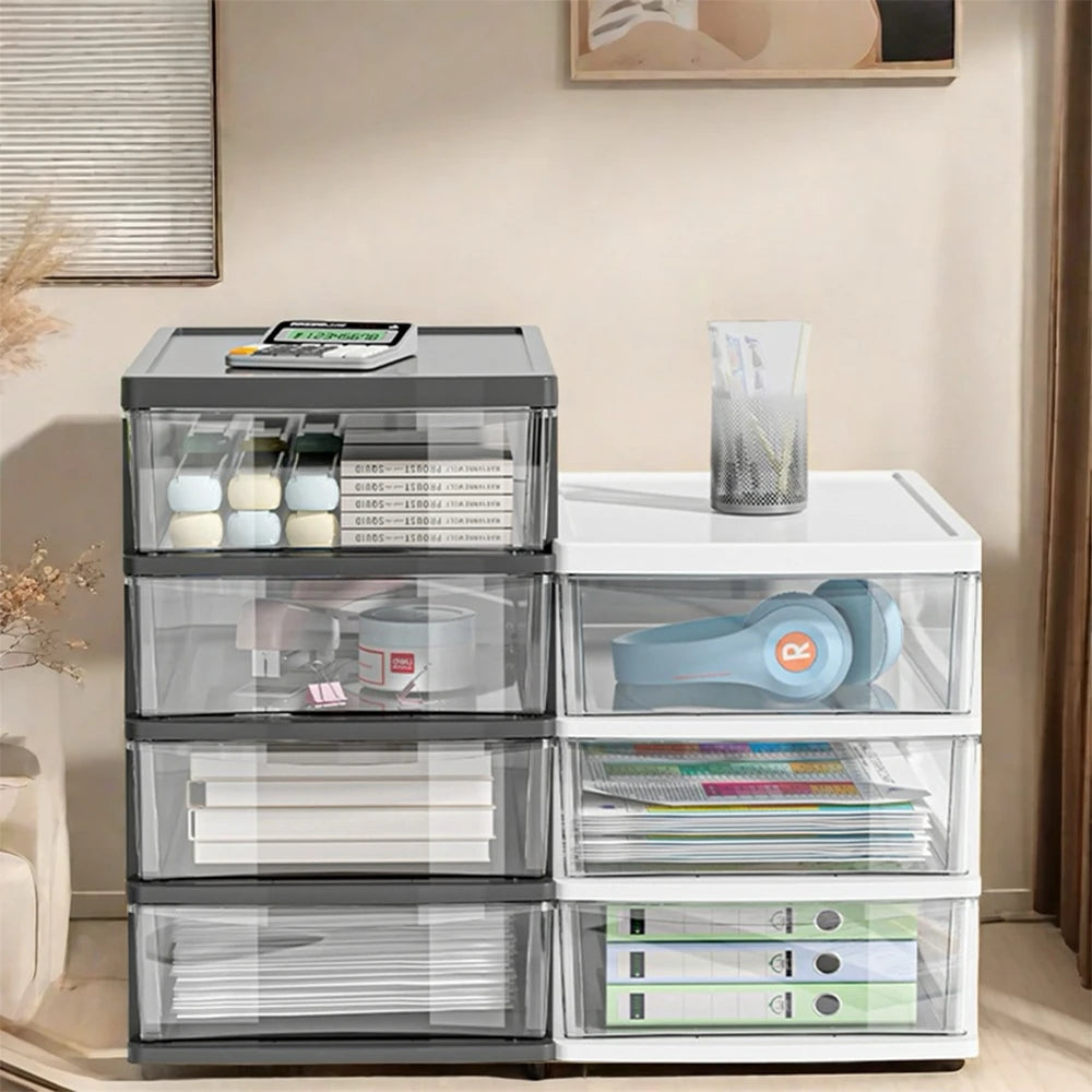 2-6 Layer Desktop Storage Box | Nestify