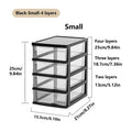 2-6 Layer Desktop Storage Box | Nestify