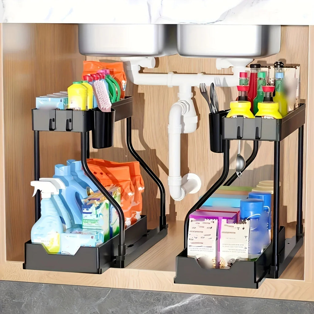 2-Tier Under Sink Organizer | Nestify