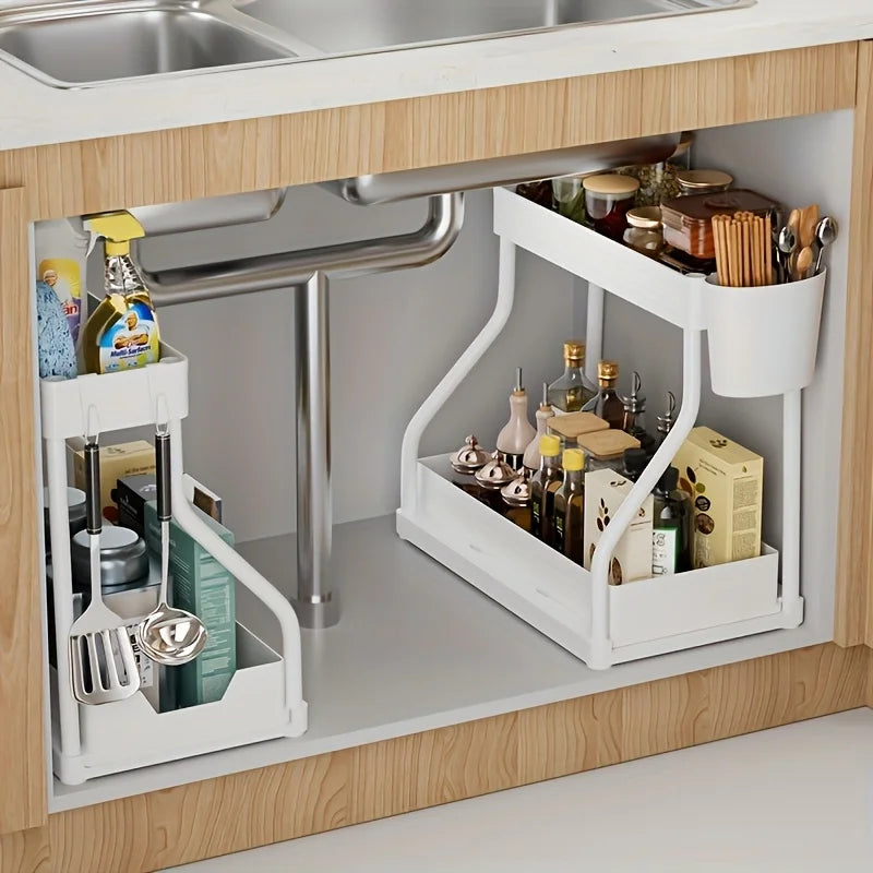 2-Tier Under Sink Organizer | Nestify