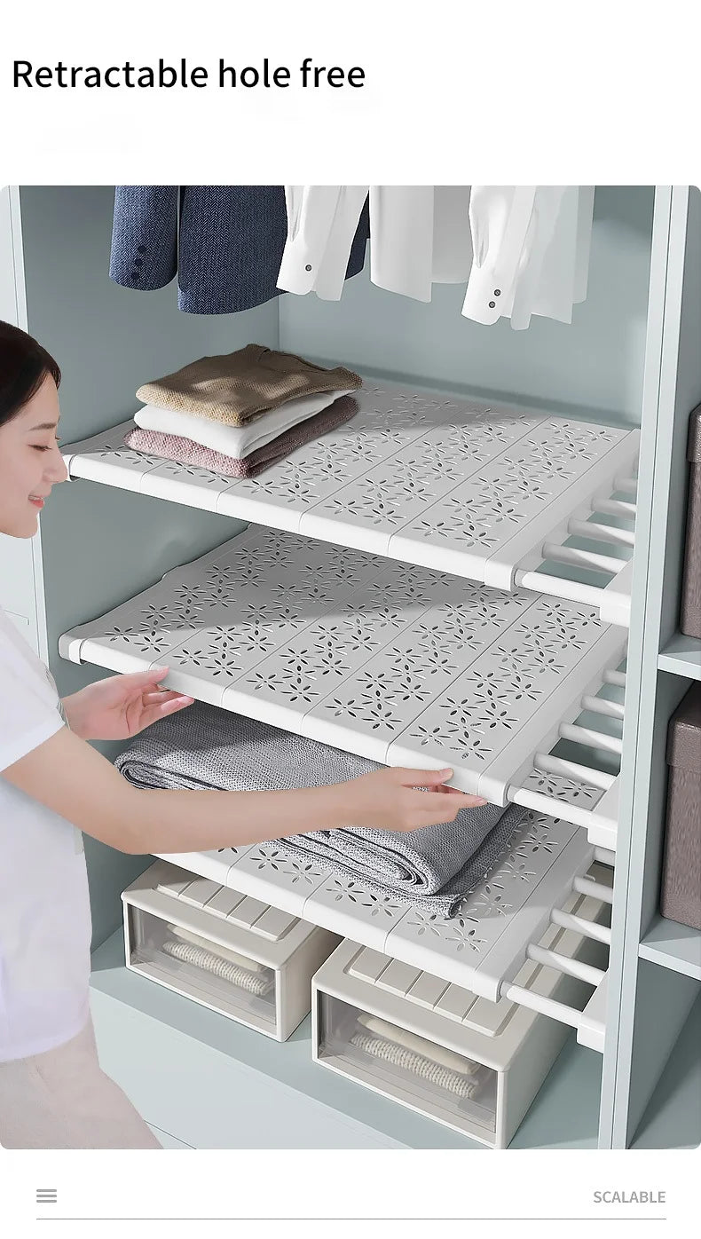 Expandable Closet Shelf Dividers | Nestify