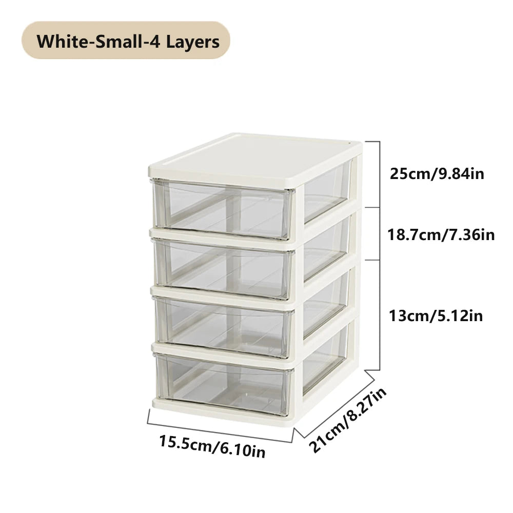 2-6 Layer Desktop Storage Box | Nestify