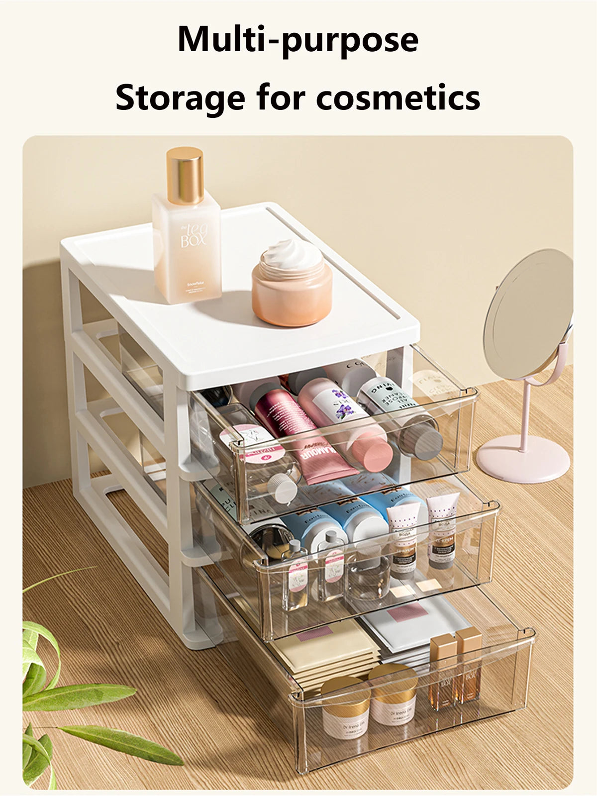 2-6 Layer Desktop Storage Box | Nestify