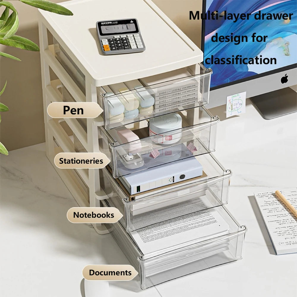 2-6 Layer Desktop Storage Box | Nestify