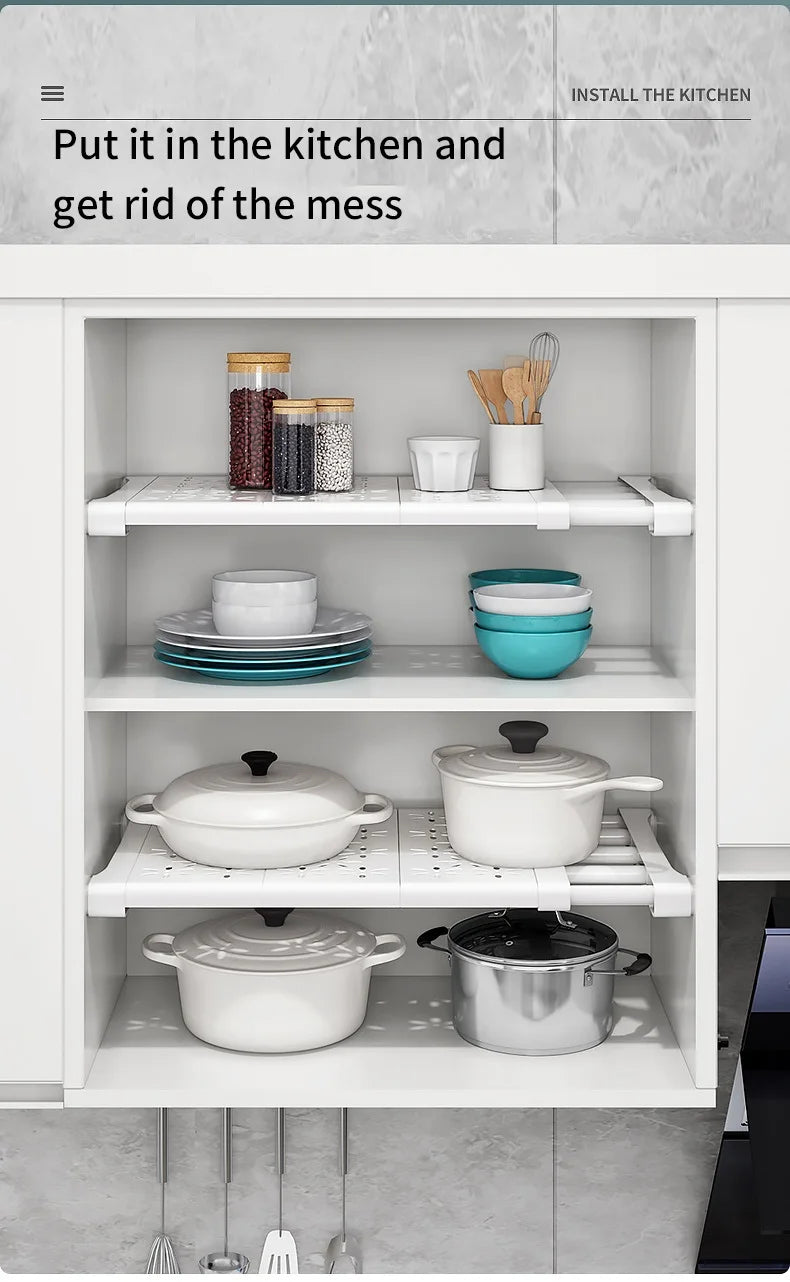 Expandable Closet Shelf Dividers | Nestify