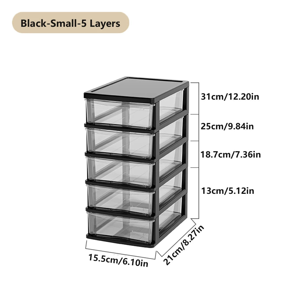 2-6 Layer Desktop Storage Box | Nestify