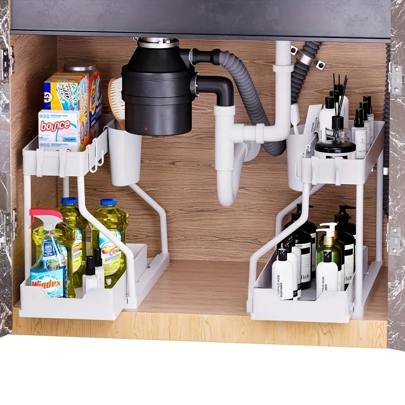 2-Tier Under Sink Organizer | Nestify