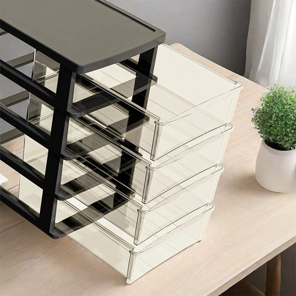 2-6 Layer Desktop Storage Box | Nestify