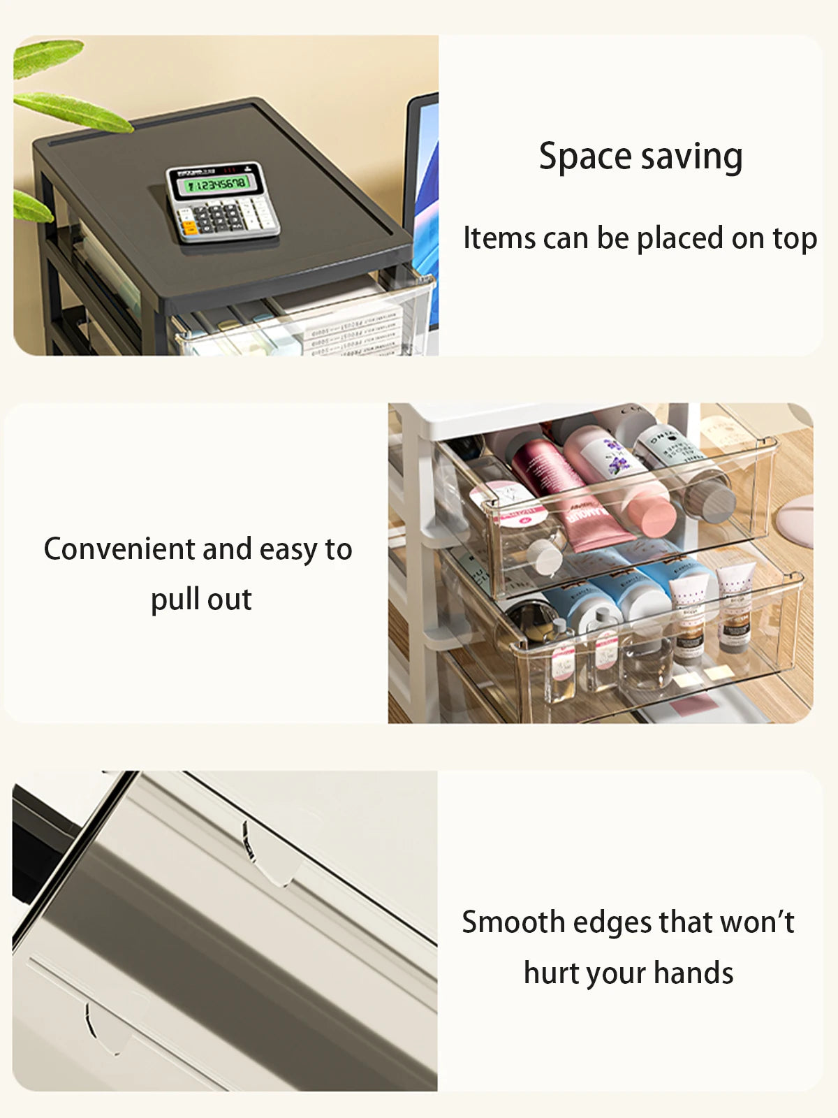 2-6 Layer Desktop Storage Box | Nestify
