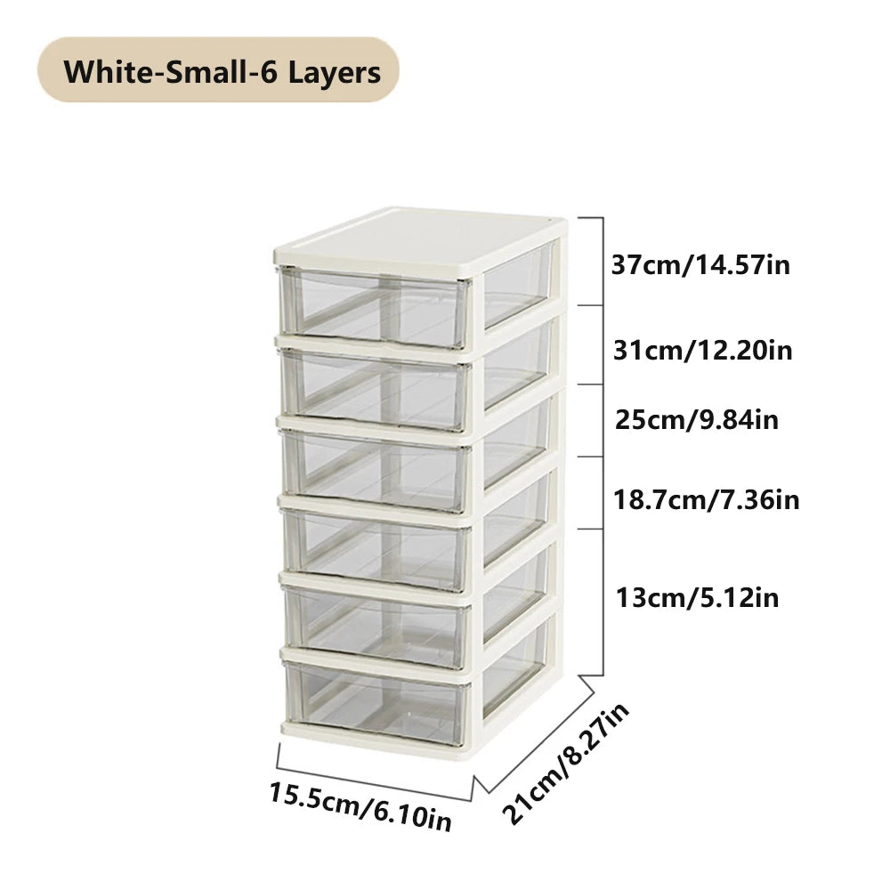 2-6 Layer Desktop Storage Box | Nestify
