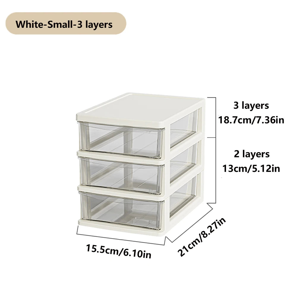 2-6 Layer Desktop Storage Box | Nestify